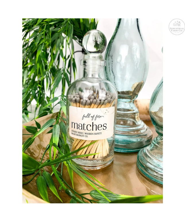 Fancy Apothecary Colored Matches Matches Lavender Matches   | Made Market Co.