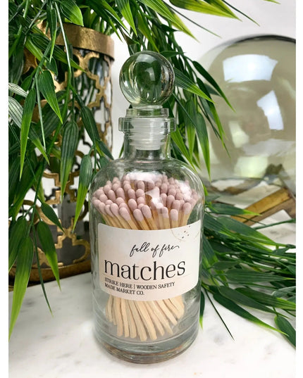 Fancy Apothecary Colored Matches Matches Fuchsia Matches   | Made Market Co.