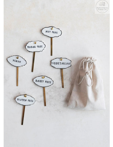 Small Bites Food Markers     | Industrial Farm Co