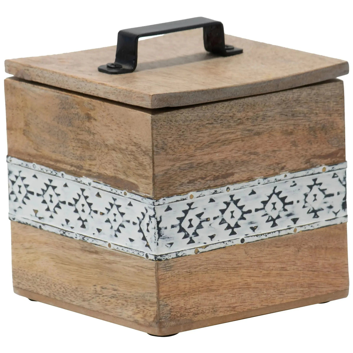 Austin Mango Wood Trinket Box Decor Default Title   | Industrial Farm Co