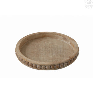 Beaded Wood Tray | Industrial Farm Co