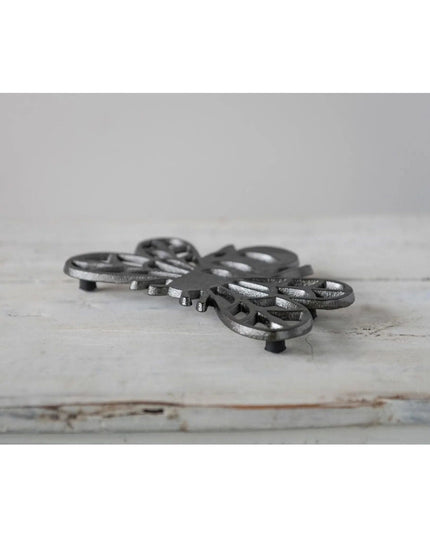 Cast Aluminum Bee Trivet Trivet Default Title   | Industrial Farm Co