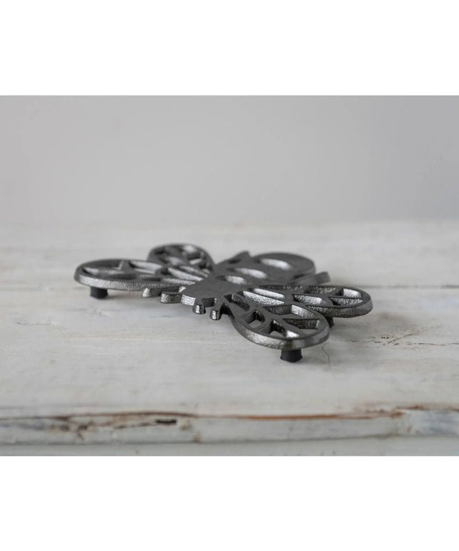 Cast Aluminum Bee Trivet Trivet Default Title   | Industrial Farm Co