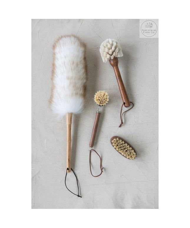 Beech Wood and Tampico Brush     | Industrial Farm Co