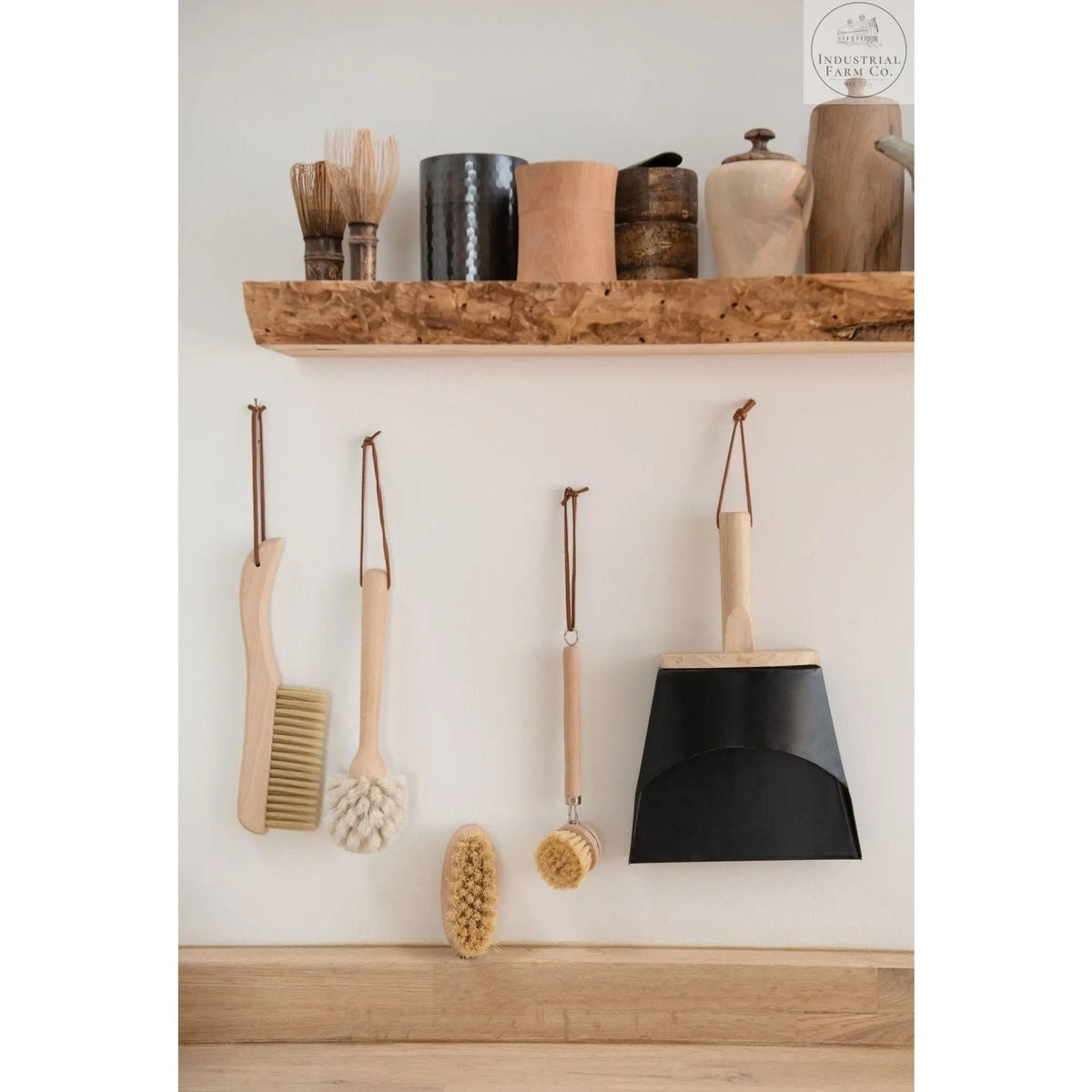 Beech Wood Dish Brush  Default Title   | Industrial Farm Co
