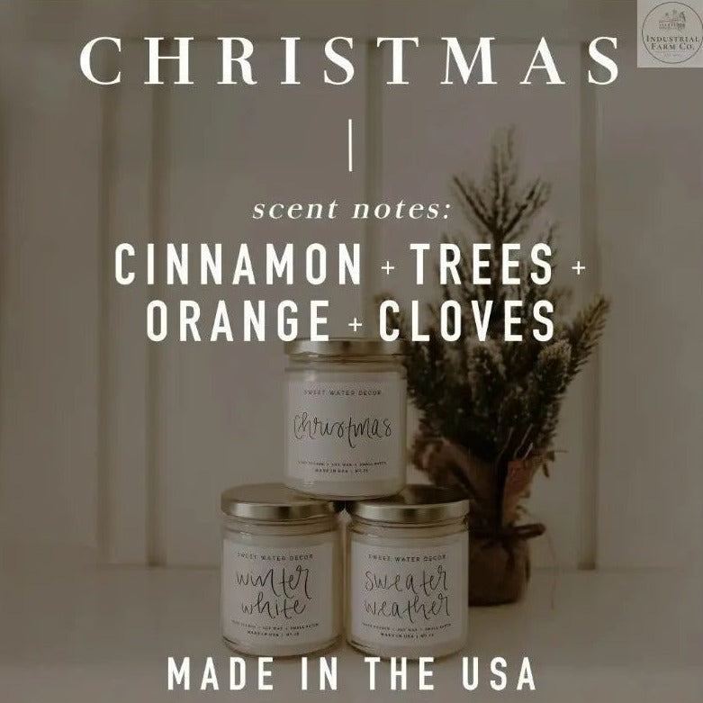 Christmas Scent Soy Candle     | Industrial Farm Co
