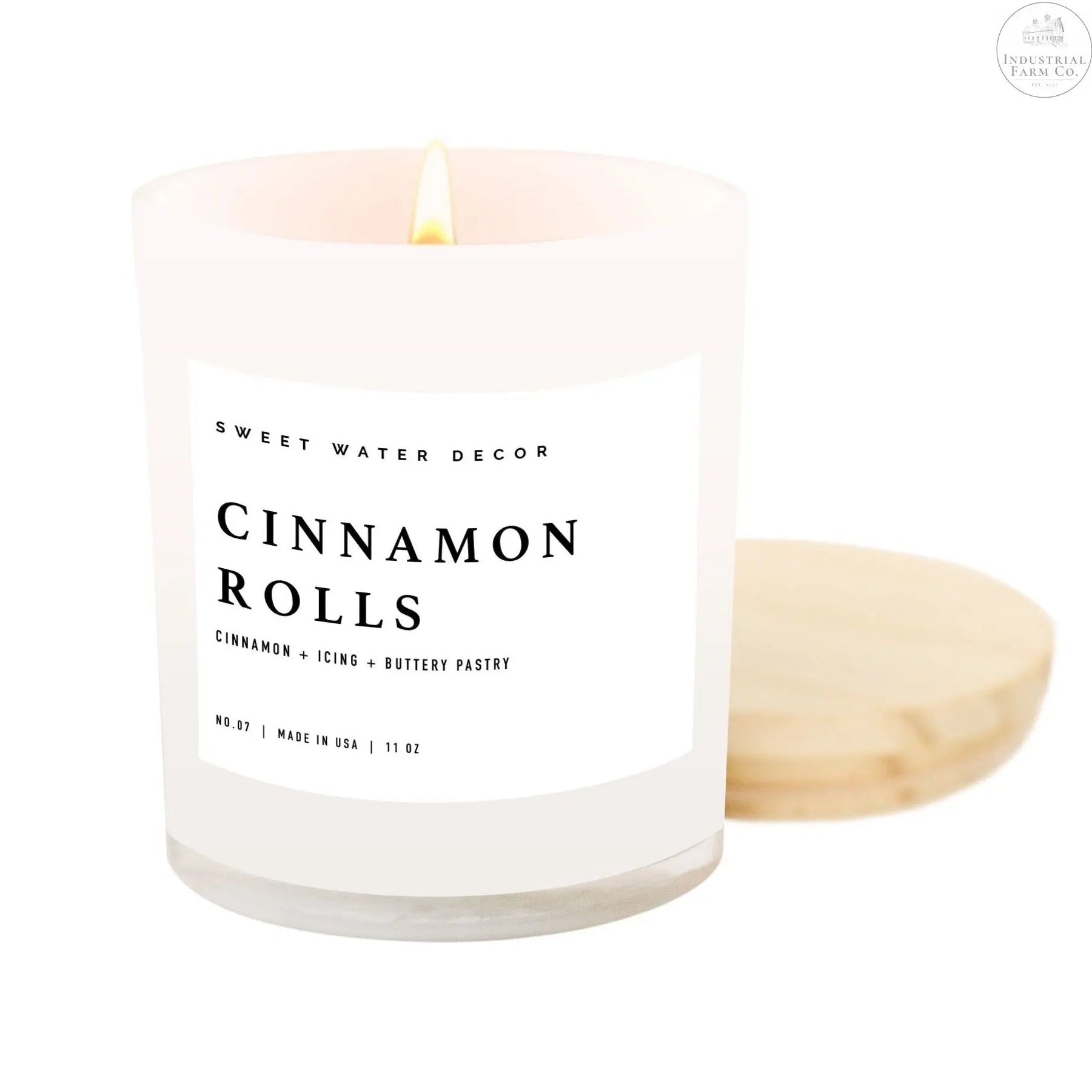 Cinnamon Rolls Soy Candle     | Industrial Farm Co