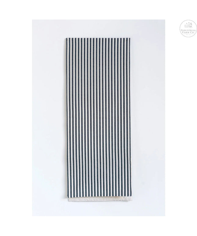 Classic Cotton Striped Table Runner  Default Title   | Industrial Farm Co