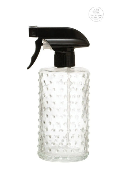 Embossed Glass Spray Bottle     | Industrial Farm Co