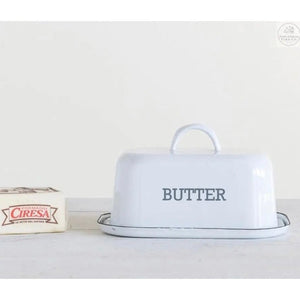 Enamel Butter Dish | Industrial Farm Co