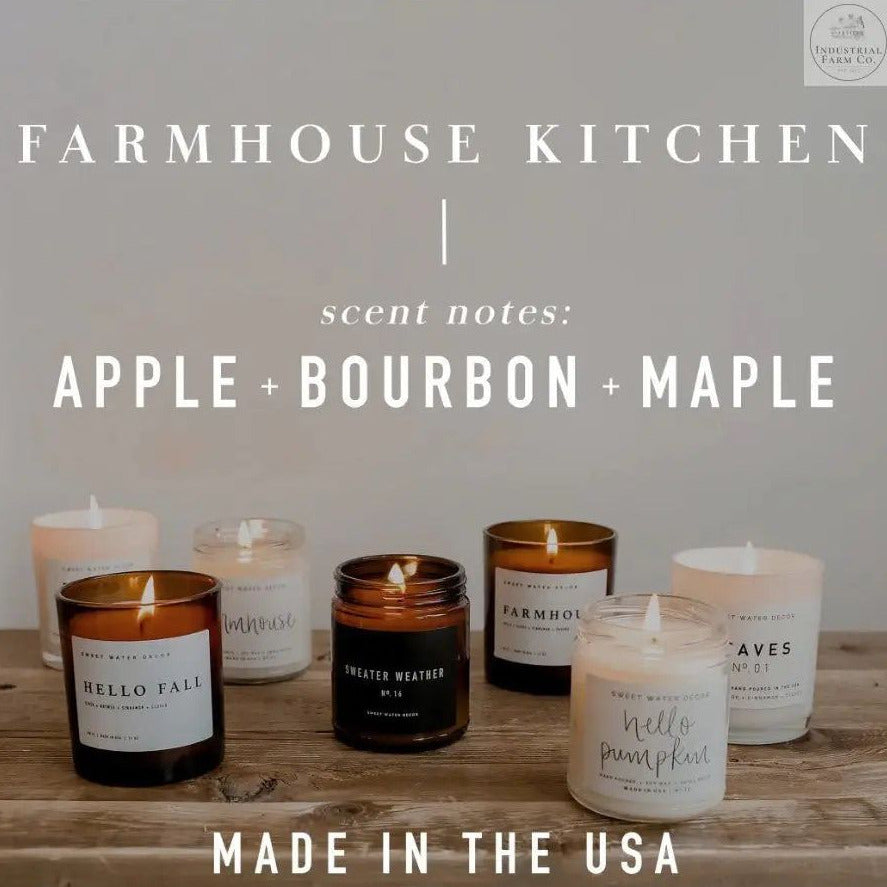 Farmhouse Kitchen Soy Candle     | Industrial Farm Co