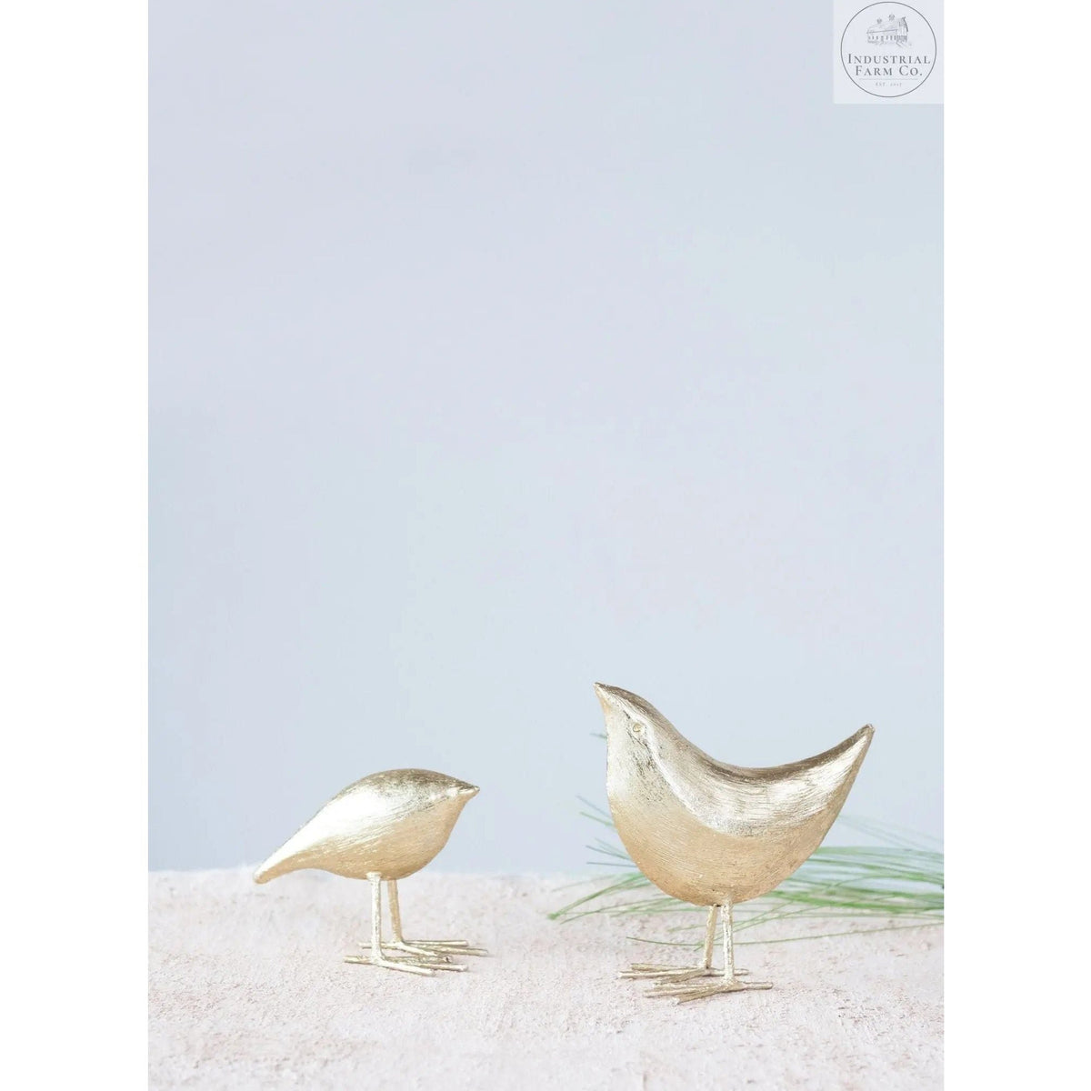 Filled With Cheer Metal Bird Set  Default Title   | Industrial Farm Co