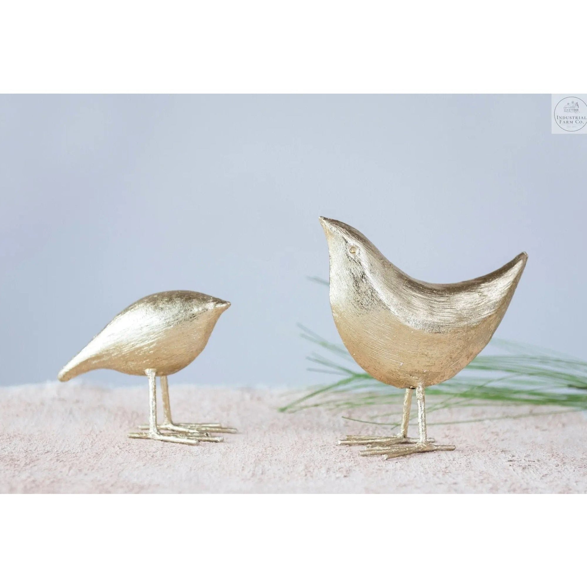Filled With Cheer Metal Bird Set     | Industrial Farm Co