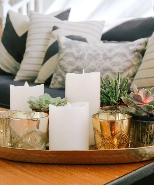 Flameless Candles (Set of 3)  Default Title   | Industrial Farm Co