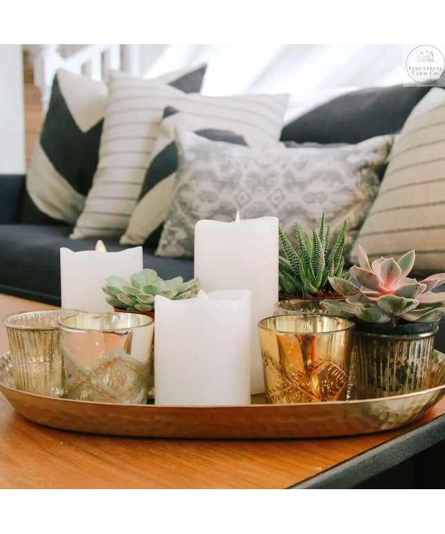 Flameless Candles (Set of 3)  Default Title   | Industrial Farm Co