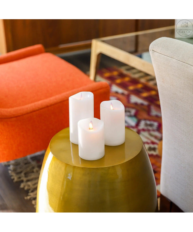 Flameless Candles (Set of 3)     | Industrial Farm Co