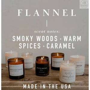 Flannel Soy Candle | Industrial Farm Co