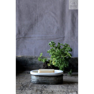Galvanized Soap DIsh | Industrial Farm Co