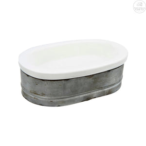 Galvanized Soap DIsh | Industrial Farm Co
