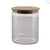 Glass Canister with Wood Lid     | Industrial Farm Co
