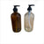 Refillable Glass Soap Dispenser  Clear Bottle   | Sweet Water Decor