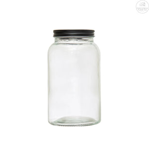 Glass Jar With Metal Lid | Industrial Farm Co