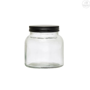 Glass Jar With Metal Lid | Industrial Farm Co