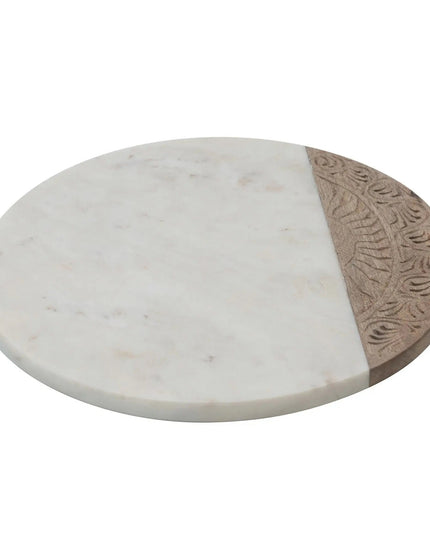 Hand Carved Charcuterie Serving Board     | Creative Co-op