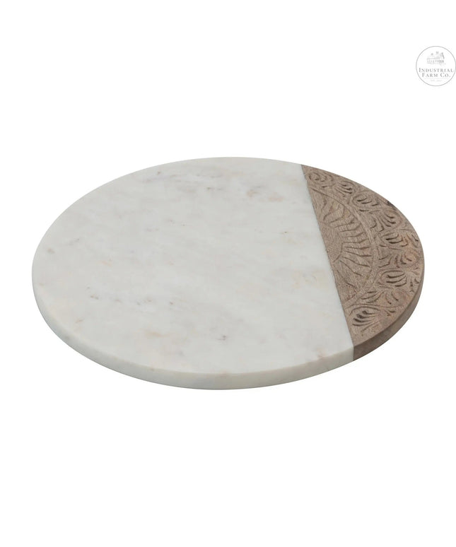 Hand Carved Charcuterie Serving Board     | Creative Co-op