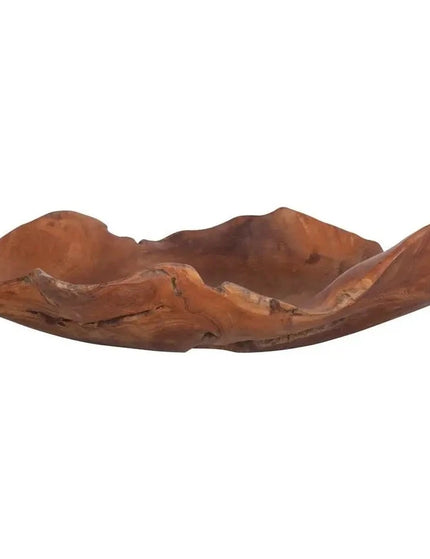 Hand-Carved Teak Bowl     | Industrial Farm Co