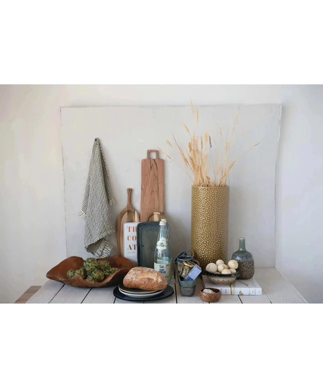 Hand-Carved Teak Bowl     | Industrial Farm Co