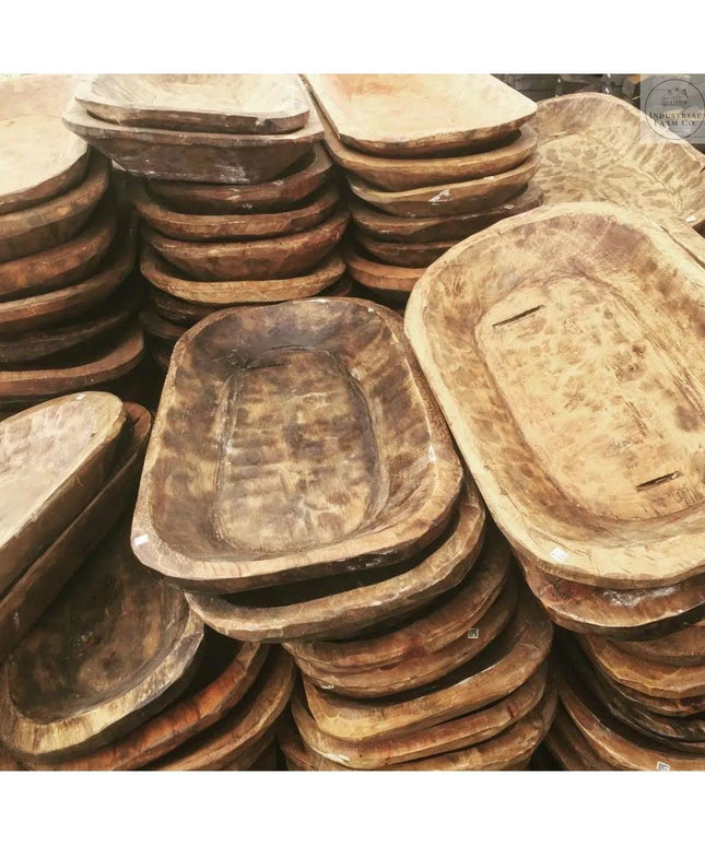 Hand Carved Wood Bowl Decorative Tray    | Stash Style
