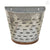 Hanging Galvanized Metal Olive Bucket  Default Title   | Industrial Farm Co
