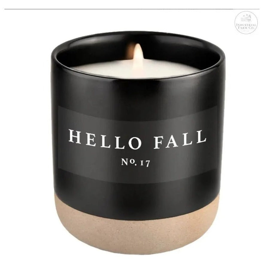 Hello Fall Soy Candle | Industrial Farm Co