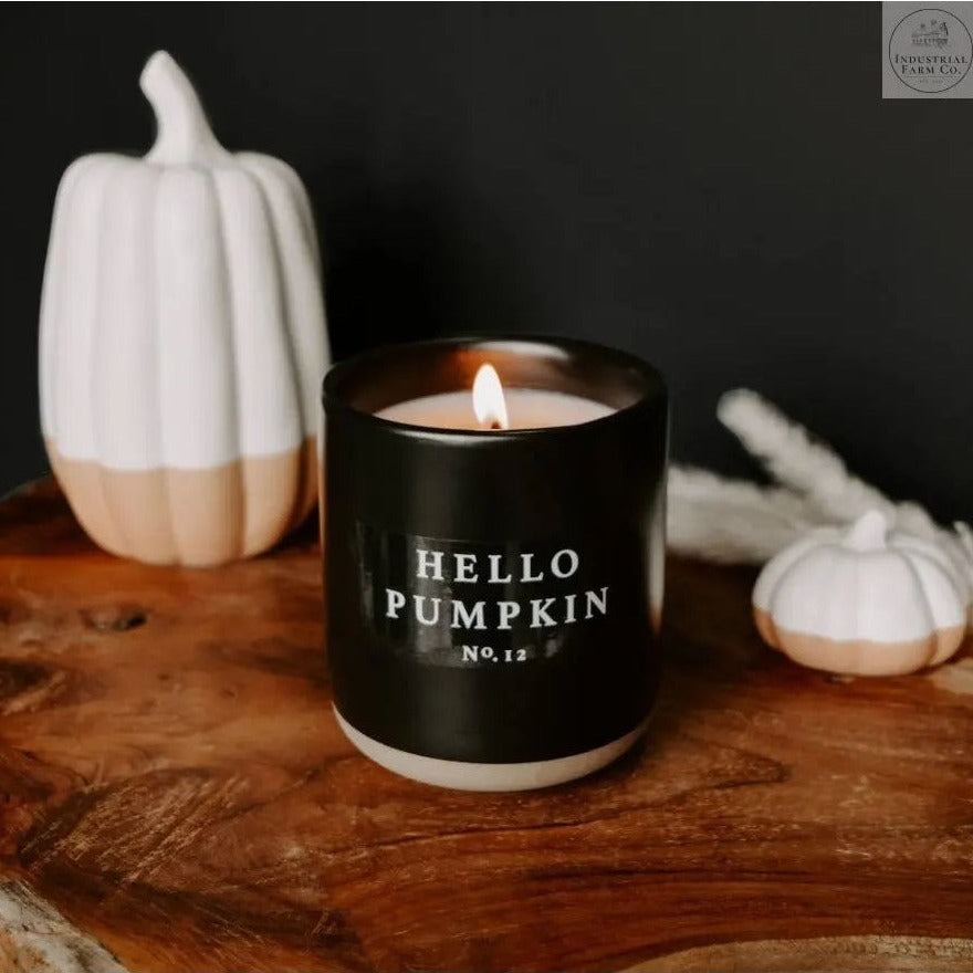 Hello Pumpkin Soy Candle | Industrial Farm Co