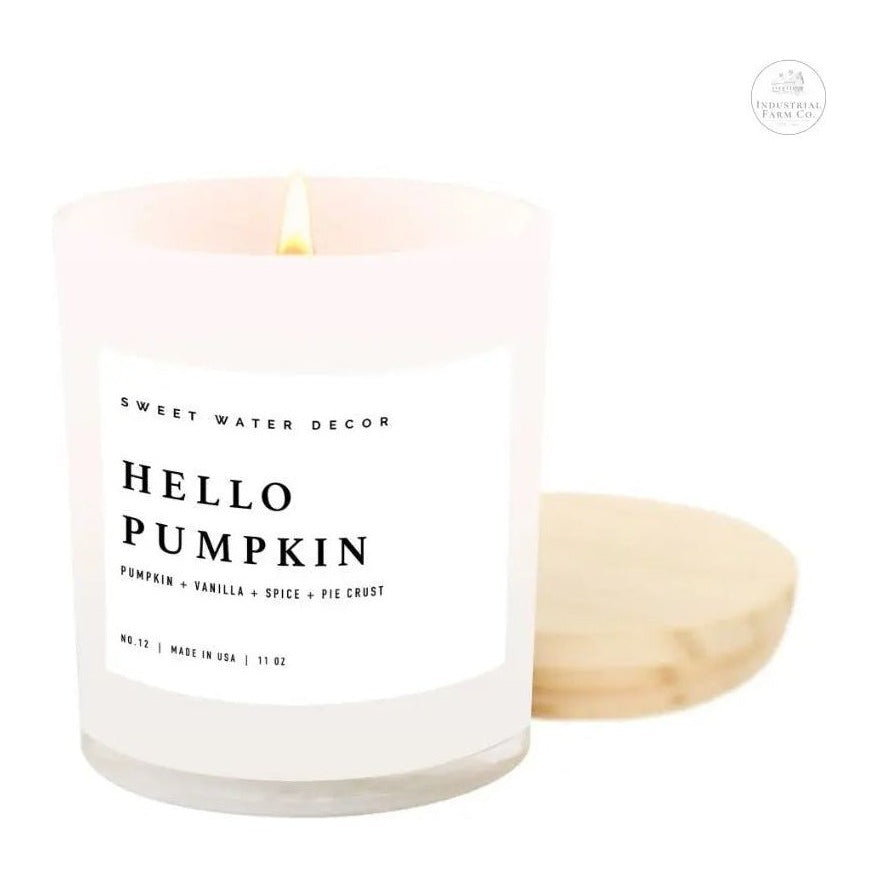 Hello Pumpkin Soy Candle  Default Title   | Industrial Farm Co