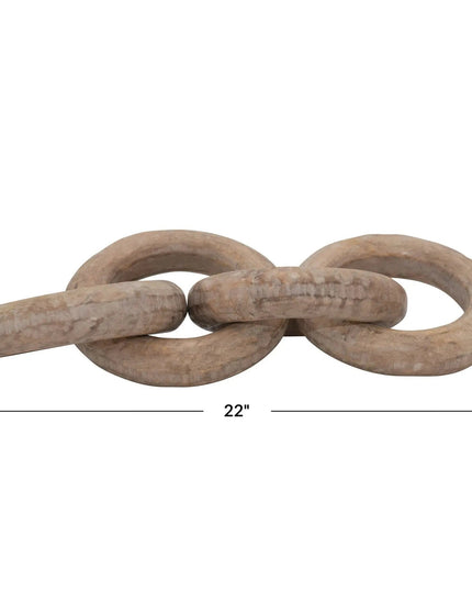 Link Up Mango Wood Chain     | Industrial Farm Co