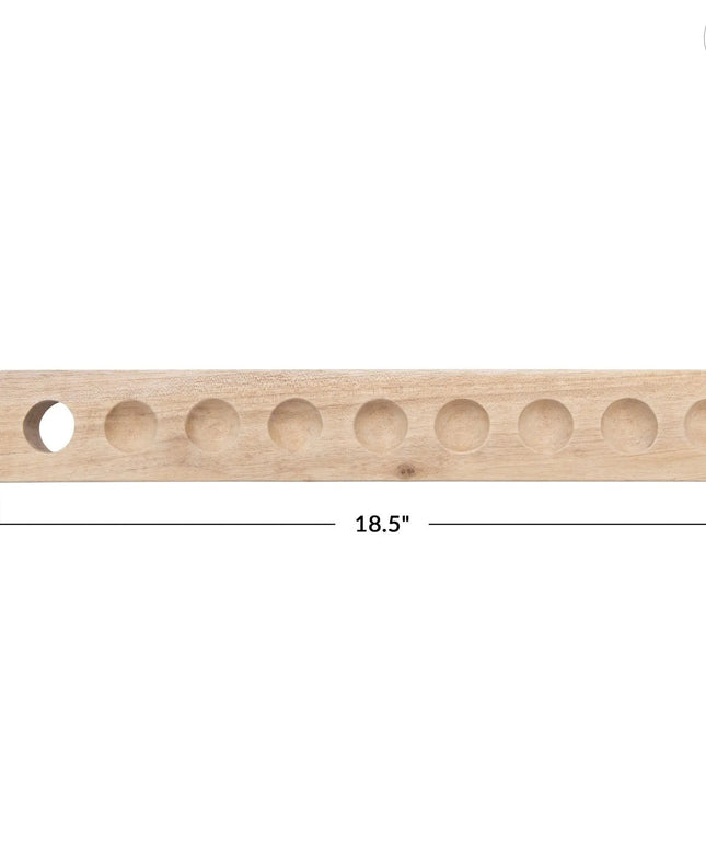 Unique Mango Wood Egg Holder     | Industrial Farm Co