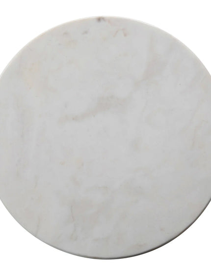 White Marble Lazy Susan     | Industrial Farm Co