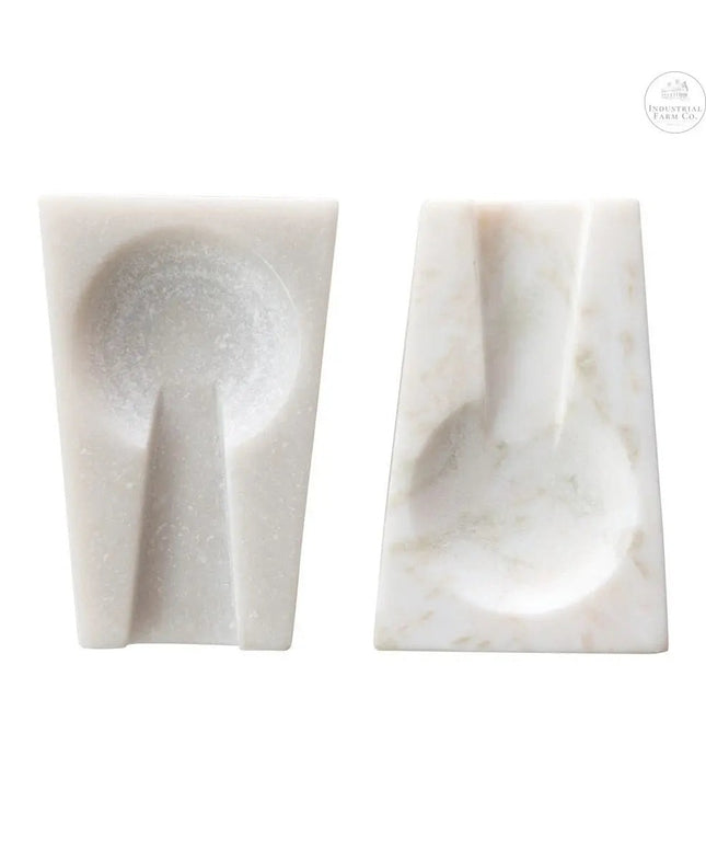 Elegant Marble Spoon Rest Spoon Rest    | Creative Co-op