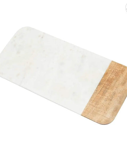 Marble and Wood Cheese Board  Default Title   | Industrial Farm Co