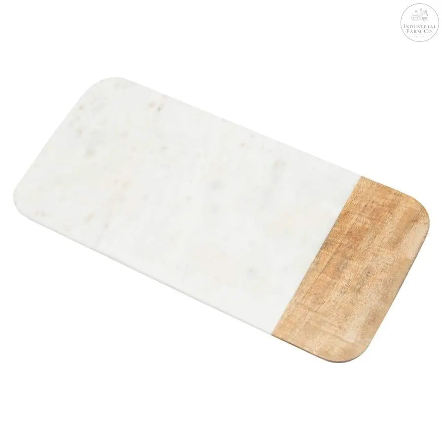 Marble and Wood Cheese Board  Default Title   | Industrial Farm Co