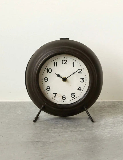 Mantel and Shelf Styling Bronze Clock  Default Title   | Industrial Farm Co