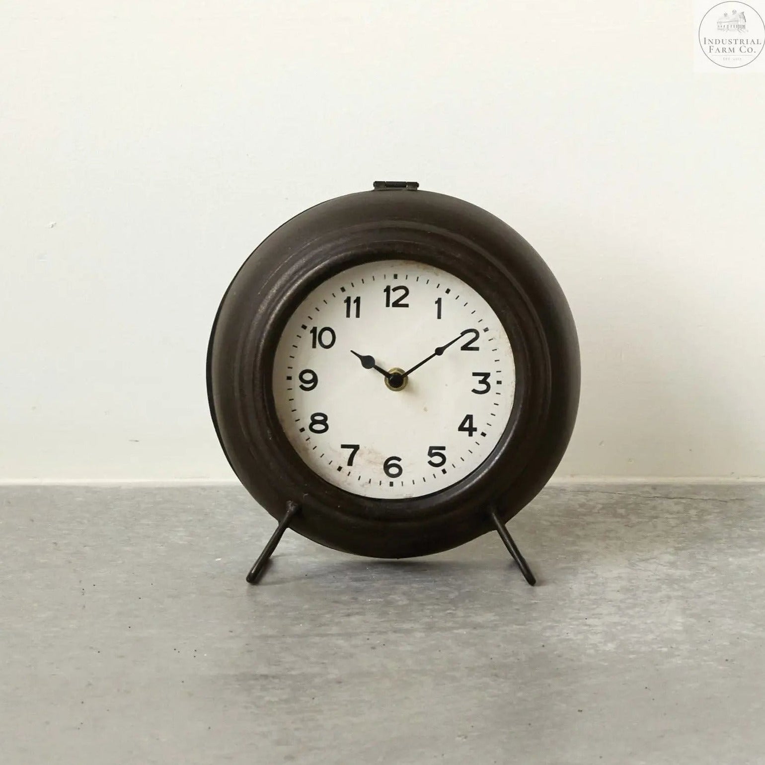 Mantel and Shelf Styling Bronze Clock  Default Title   | Industrial Farm Co