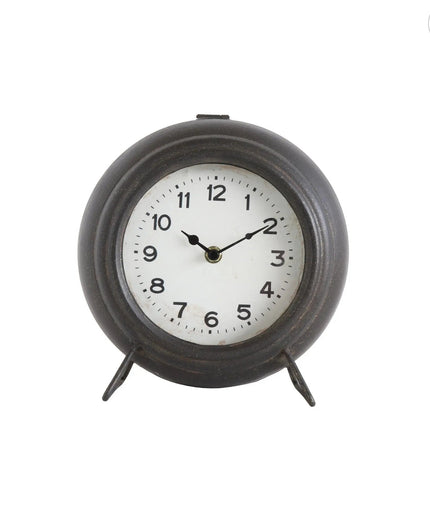 Mantel and Shelf Styling Bronze Clock     | Industrial Farm Co