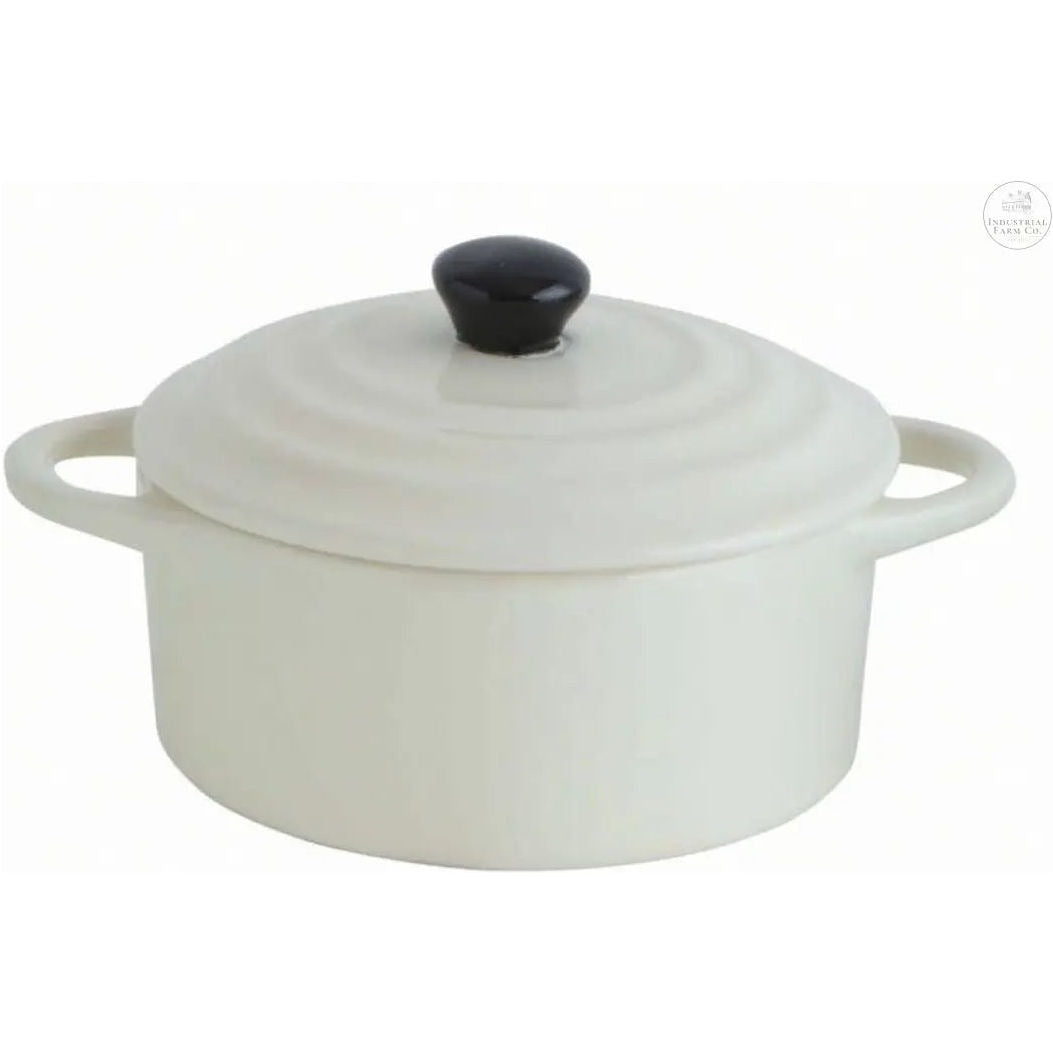 Stoneware Mini Baker with Lid     | Industrial Farm Co