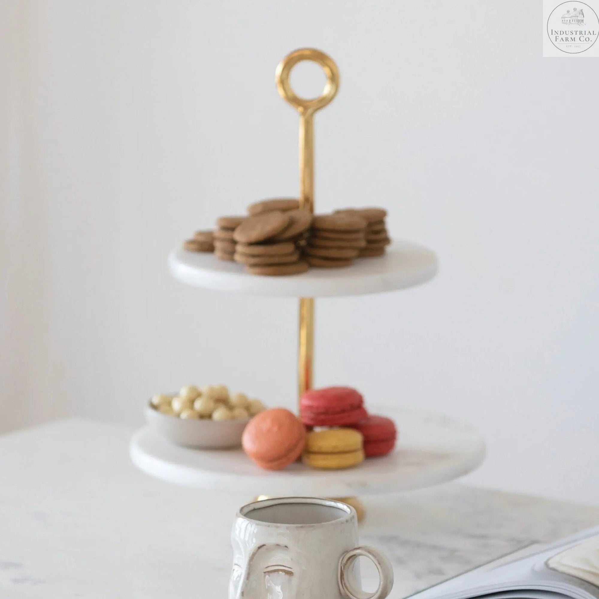 Modern Tiered Serving Tray | Industrial Farm Co