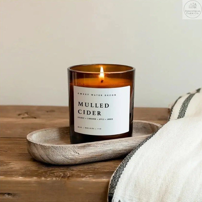 Mulled Cider Soy Candle  Default Title   | Industrial Farm Co