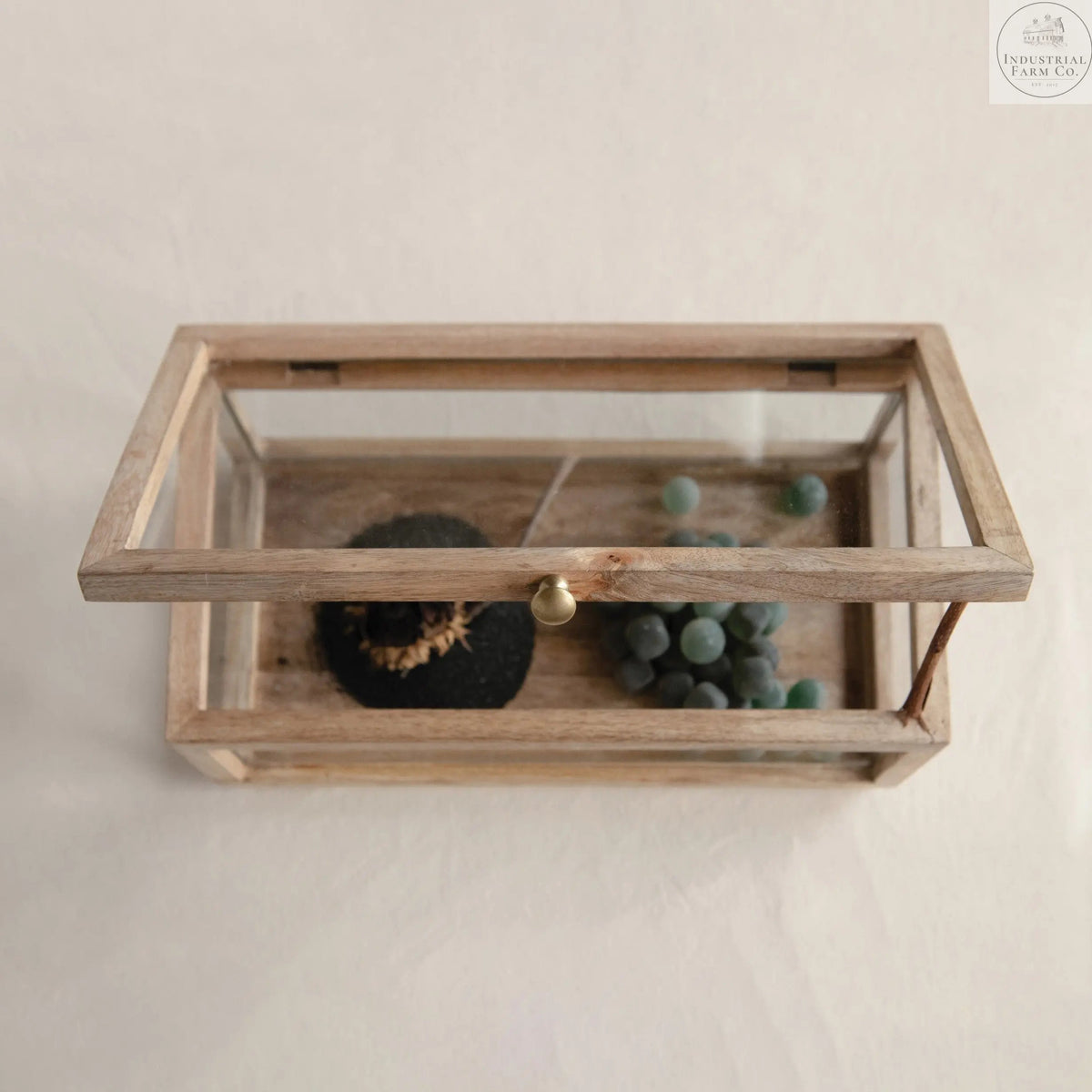 Natural Collection Wooden Decorative Display Box  Default Title   | Industrial Farm Co