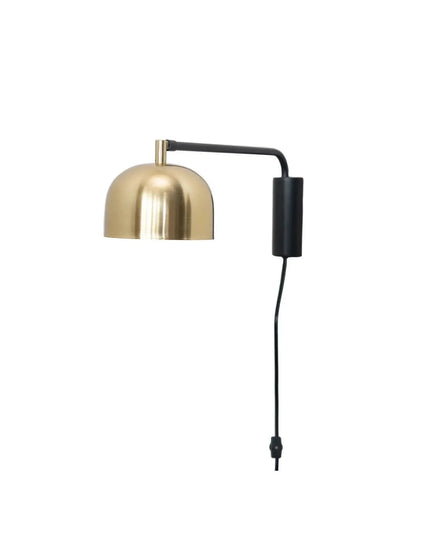 Navarino Brass Wall Sconce     | Industrial Farm Co